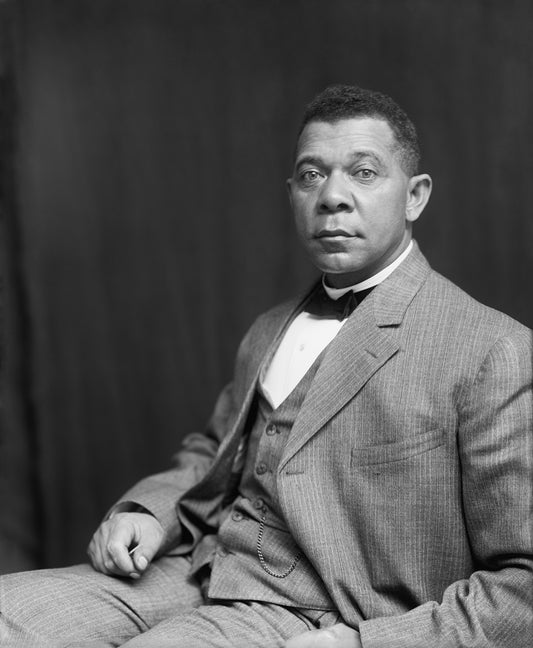 Booker T Washington Teacher Author Glossy Poster Picture Photo Print Banner Conversationprints